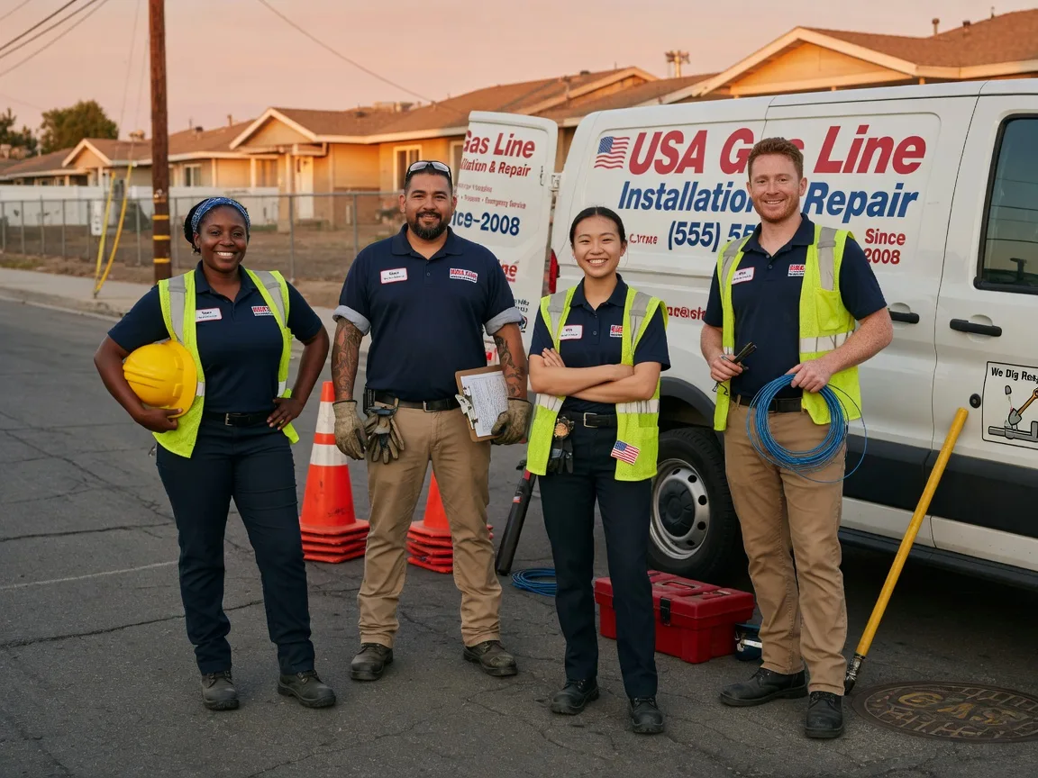 Gas Line Installation company in Pheba, MS